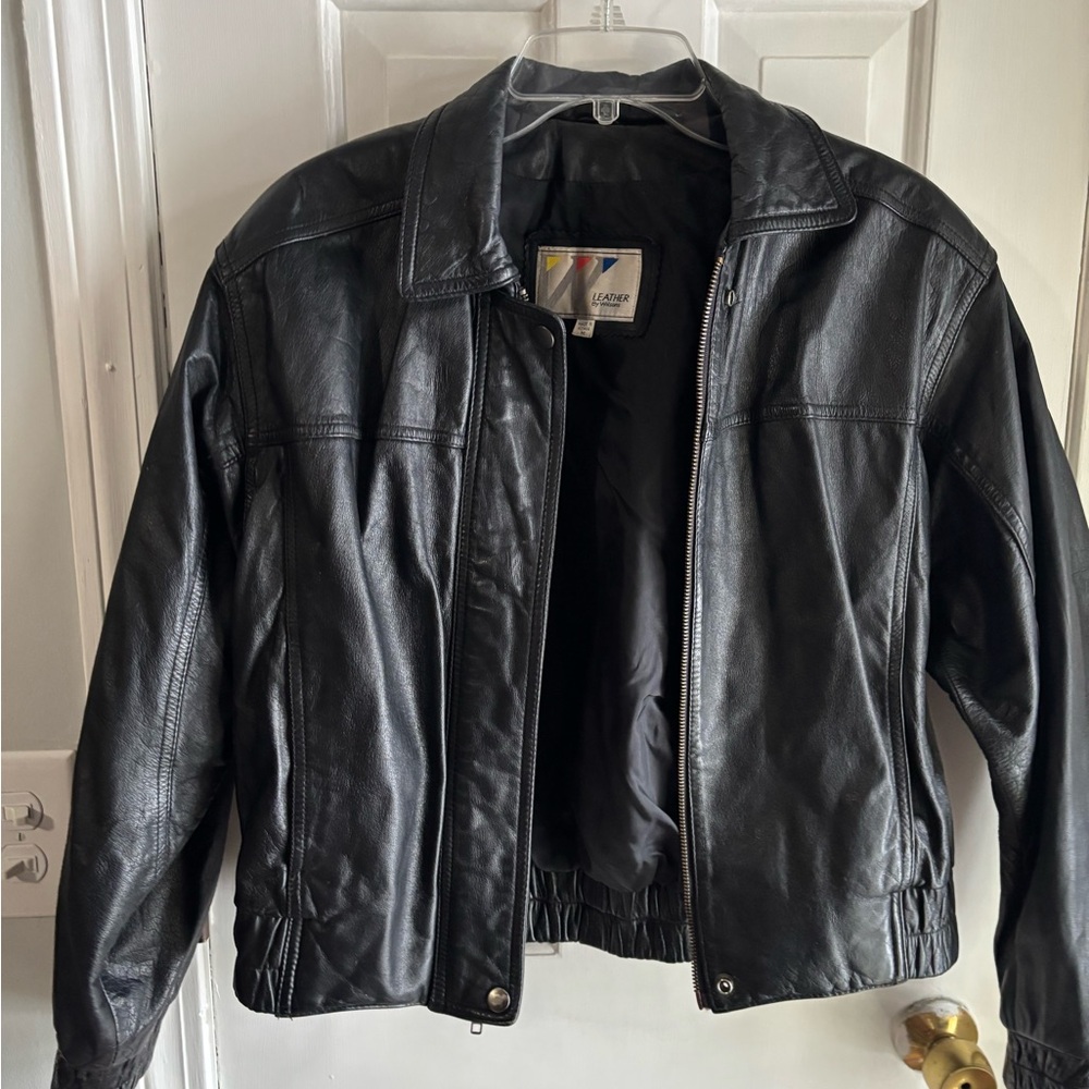 Women’s Black Leather Jacket